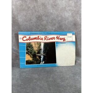 Vintage Oregon Columbia River Highway post card folder postcard mailer